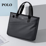POLO商务公文包男士可扩容手提包14/15.6英寸电脑包单肩包礼物送男友