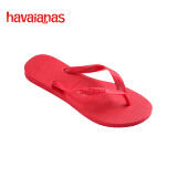 havaianas哈唯纳Top炫彩夹脚人字拖女夏海边平底拖鞋亲子款 2090-釉底红 45-46 巴西码