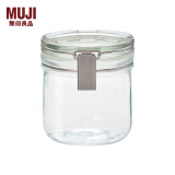 无印良品 MUJI 钠钙玻璃密封瓶 500ml