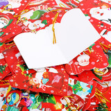 京唐 圣诞树挂饰圣诞许愿卡圣诞树装饰品圣诞礼物许愿卡50个装