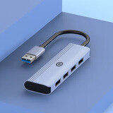 华硕（ASUS）USB3.0分线器扩展坞 高速4口HUB集线器拓展坞笔记本电脑一拖多转换器转接头延长线A431