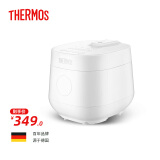 THERMOS（膳魔师）电饭煲电饭锅（1.2L）迷你1-2人小功率宿舍用带预约功能智能电饭煲 多功能小型电饭煲 EHA-4111E小型电饭煲 1.2L