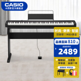 卡西欧（CASIO）电钢琴便携重锤88键CDPS110/EPS130初学入门成人专业考级培训智能 【升级原装木架】EP-S130黑标配