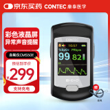 CONTEC康泰家用CMS50E 血氧监测 脉搏血氧仪血氧饱和度仪 脉率检测仪