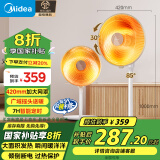 美的（Midea）取暖器/电暖器/电暖气家用小太阳/电热取暖炉节能台地两用电热扇/烤火炉速热暗光暖脚神器 NPT-HWR