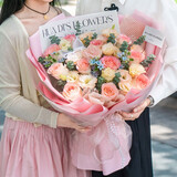 花递鲜花速递小时达玫瑰花束送女友生日礼物表白全国同城配送当日达 诗意花园|dyi10