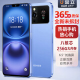 金立（Gionee）全新8核+256G超薄八核智能手机 正副双屏 大屏老人机学生游戏双卡双待安卓百元长续航 蓝色