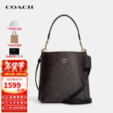 蔻驰（COACH）奢侈品 女士经典水桶包单肩斜挎包CA582【官方授权供货】