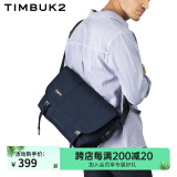 TIMBUK2邮差包单肩包男信使包斜挎包男潮流休闲运动斜挎包送男友礼 深蓝色环保料 S