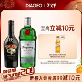 百利（Baileys）甜酒 力娇酒 原味500ml+添加利伦敦金酒750ml 调酒基酒 新年送礼