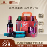 张裕先锋 世界之眼干红葡萄酒187ml*6瓶礼盒 小瓶红酒 西班牙原瓶进口