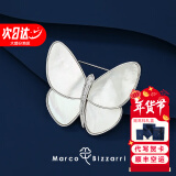 Marco Bizzarri【高端品牌胸针】蝴蝶胸针高档女精致胸花别针西装大衣防走光配饰 情人节送女友送老婆生日礼物 B