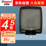 罗格朗（LEGRAND） IP55透明防水盒 紧密双卡扣防水/防溅盒/防水罩