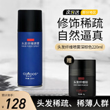 苏玫氏（COMOOS）头发纤维粉修饰造型假发粉纤维补发填充秃头美发应急假发粉 深棕色纤维喷雾（免定型）