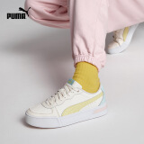 彪马（PUMA）官方 休闲鞋女秋季女子厚底运动透气低帮休闲板鞋 SKYE 374764 淡黄色-蓝色-浅粉色-09 38.5