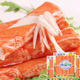 可莱美 韩国进口  蟹肉棒即食蟹柳低脂蟹肉蟹棒蟹味棒寿司食材 即食蟹肉棒 180g*3袋