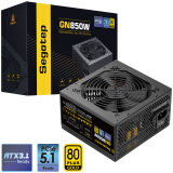 鑫谷（segotep）GN850W ATX3.1金牌认证电源（原生12V-2X6支持5080/5070ti显卡直插/宽幅游戏台式电脑主机箱电源）