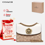 蔻驰（COACH）【品牌直供】PARKER18女士小号山茶花单肩斜挎包34256B4HA