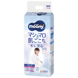 MOONY裤型拉拉裤畅透超大号尿不湿XXL26片13-28kg女小内裤