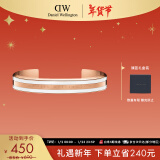 丹尼尔惠灵顿（DanielWellington）DW手镯女百搭男女情侣金色开口手环新年礼物送女友DW00400007