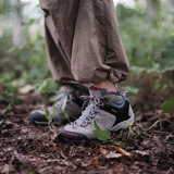 悍途（HUMTTO）户外登山鞋四季款防滑减震舒适徒步鞋户外越野跑鞋爬山鞋 灰/玫红常规-女290027 38