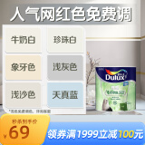 多乐士（Dulux）致悦竹炭抗甲醛净味五合一乳胶漆墙面漆修补漆A8146 1L厂送定制品