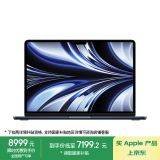 Apple/苹果AI笔记本/2022MacBookAir13.6英寸M2(8+10核)16G 1TB 午夜色电脑 Z1HN00186