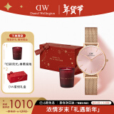 丹尼尔惠灵顿（DanielWellington）DW手表女欧美表简约钢带石英女士腕表送女友新年礼物DW00100368