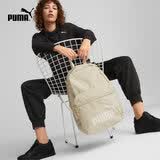 彪马（PUMA）轻便旅游通勤大容量双肩包男女款大学生书包电脑包075487 燕麦色-94 OSFA/均码