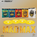 正版 疯狂的麦克斯四部曲 4K UHD（蓝光碟 BD66）MAD MAX 动作冒险电影光盘