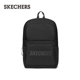 斯凯奇（Skechers）大容量双肩包学生书包通勤电脑包男女同款休闲背包