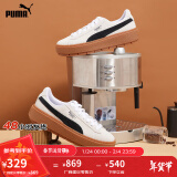 彪马（PUMA）【限时直降】【厚底鞋】女复古增高厚底运动休闲鞋PLATFORM365830 白-黑色-15 37.5