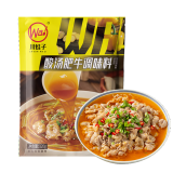 川娃子调味品 酸汤肥牛调料 商用金汤酱肥牛酱酸菜鱼家用火锅底料120g