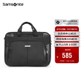 新秀丽（Samsonite）电脑包电脑内胆包商务公文包可挂靠手提包BP0*09009黑色15.6英寸