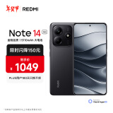 小米（MI）REDMI Note14 5G 金刚品质 5110mAh大电量 大光圈超感相机 6GB+128GB 子夜黑 小米红米手机