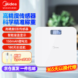 美的（Midea）体重秤体重称家用家用健康秤电子秤高精度称重计电子秤人体高精度智能体重称健身减肥运动D3