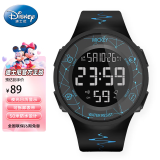 迪士尼（Disney）松松联名运动电子表青少年学生夜光防水手表六一儿童节礼物