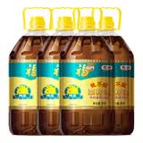 福临门 食用油5L非转基因纯正菜籽油批发中粮油食用油 5L*4桶