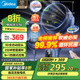 美的（Midea）【变频轻音】空气循环扇家用遥控电风扇四季净化扇轻音落地扇99%抑菌桌面小风扇大风力风扇GDG24ZR