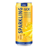27000GCK越南进口菠萝气泡果汁320ml
