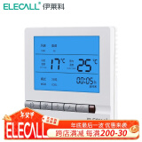 伊莱科（ELECALL）中央空调液晶温控器风机盘管可调温控器控制器控制开关面板 两管制EK8806FB-Y(可遥控面板)