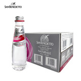 圣碧涛（SAN BENEDETTO）矿泉水意大利原装进口250ml*24瓶玻璃瓶整箱装招待会议饮用水