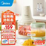 美的（Midea）绞肉机家用 料理机辅食机婴儿 小型碎肉机大容量大功率搅拌机果冻杯/果汁杯  MJ-JCS02