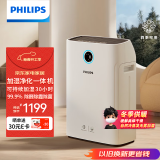 飞利浦（PHILIPS）【现货】无雾加湿空气净化一体机 母婴健康 空调伴侣去甲醛去异味大容量3L水箱大空间适用AC2726