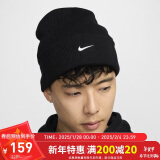 耐克运动帽子U NK PEAK BEANIE TC SWSH F24L运动帽HF0187-010 1SIZE