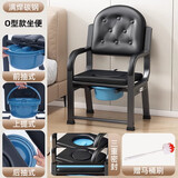 桦态木雅 坐便椅老人家用移动马桶椅扶手坐便凳座便凳防滑坐便器孕妇残疾 至尊沙发式：O型款