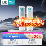 云米云米（VIOMI） 升级款云米净水器滤芯适配机型S2、Fast3、X2、Quick5、MeePlus、澎湃/Fast 1000G 100G整套换芯（5in1+RO膜）