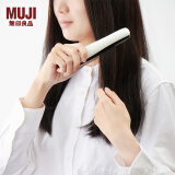 无印良品（MUJI） 便携式 直发夹 直板夹卷发棒迷你便携熨板 LA87CC2A 白色