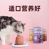 陪伴岁月猫罐头375g猫罐头猫咪湿粮营养宠物零食大容量 鸡肉&南瓜375g*2罐