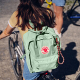 FJALLRAVEN北极狐双肩包男女背包电脑包书包23510-600薄荷绿16L情人节礼物